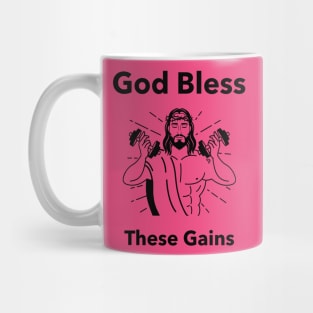 God bless These Gains Mug